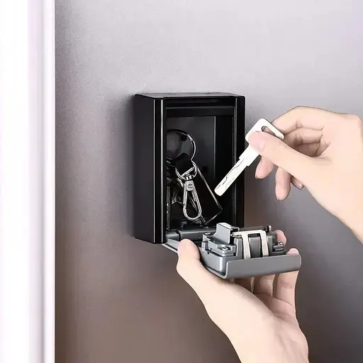 Мини-сейф для ключей Badoo Security T10 с кодовым замком и антивандальным металлическим корпусом - фото 3