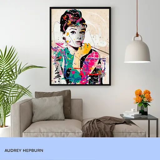 Картина за номерами 99IDEAS "Одрі Хепберн" 40*50 см, GX4598 - фото 4