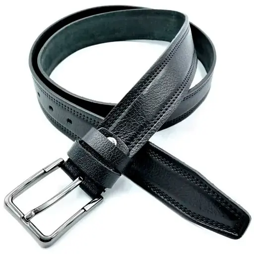 Ремінь шкіряний Le-Mon чоловічий 110-125х3,5 см acs0023824 - фото 1