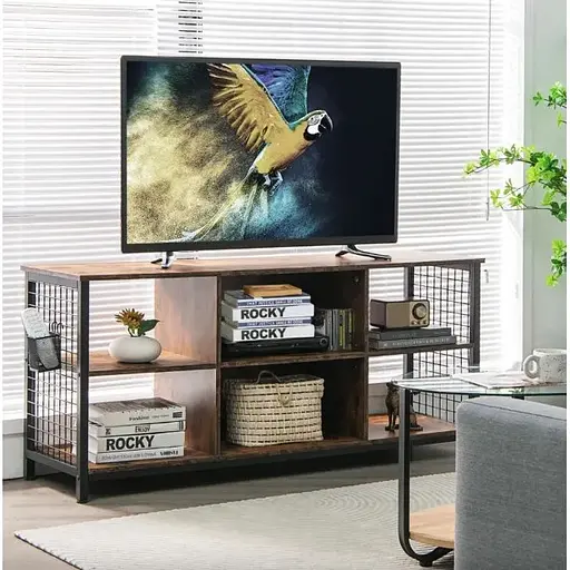 Тумба под ТВ Costway Ketrin в стиле Loft - фото 6