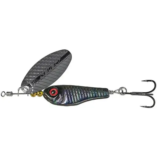 Блешня Select Heli-X №0 3.0g Чорний/Фіолетовий (1013-1870.65.18)