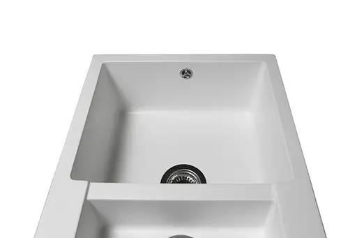 Кухонная мойка гранитная Miraggio LaPas white 786x489x203 00207802, Белый - фото 3