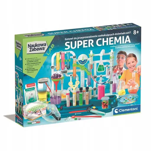 Науковий набір Супер хімія - Clementonі 50805