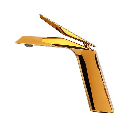 Змішувач для умивальника золотий Nett DRG-66 Золотий - фото 1