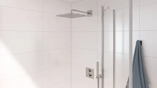 Душева система прихованого монтажу Grohe Grohtherm із Rainshower Mono 310 Cube 34870000, Хром - фото 9