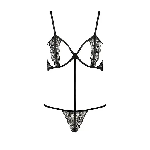 Комплект белья Passion QUENTRIS BIKINI black L/XL - фото 5