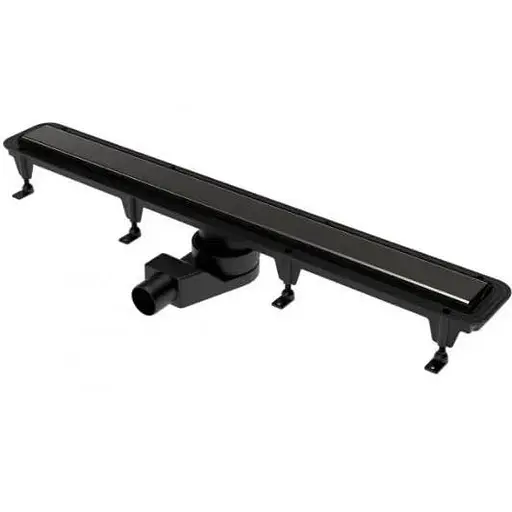 Душовий канал Waterway Stream 90 з решіткою Line WSB900001G2 сірий - фото 1