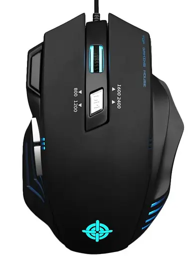 Миша GamePro GM247 RGB USB Black (GM247) - фото 1