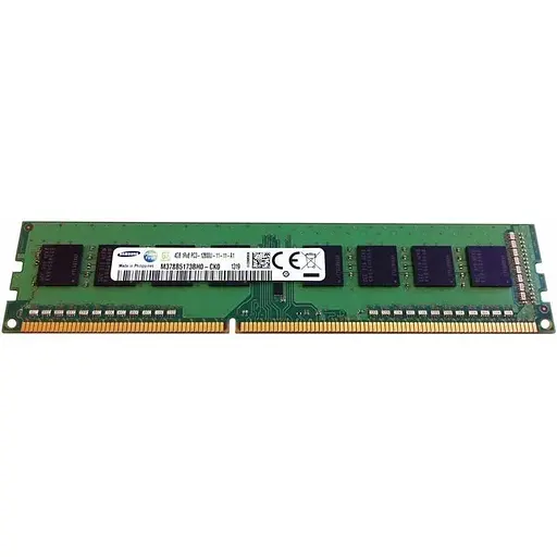 Оперативна пам'ять Samsung DDR3 4GB 1600MHz PC3-12800 1Rx8, non-ECC Unbuffered Б/В