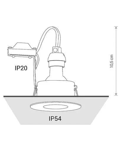 Точковий світильник Nowodvorski 8376 Golf - фото 5