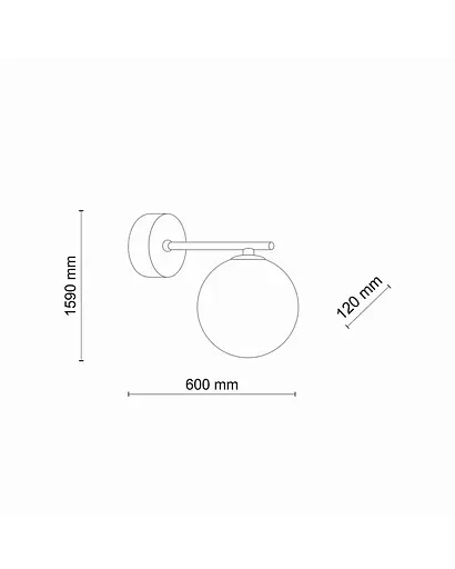Бра Tk Lighting 4778 Estera G9 6W IP20 - фото 3