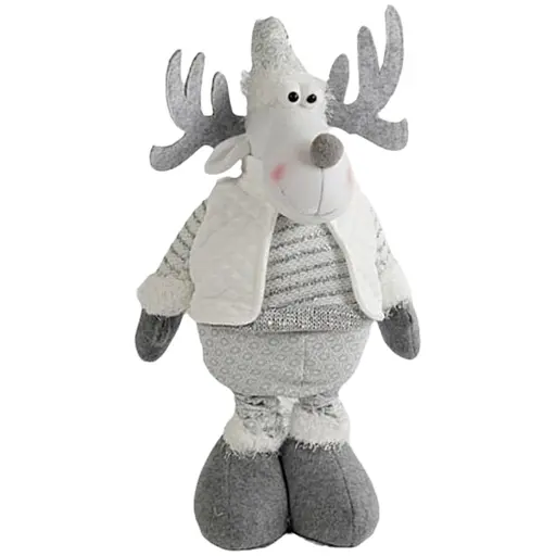 Новорічна декоративна іграшка  C 67876-1 з телескопічними ніжками, олень - фото 2