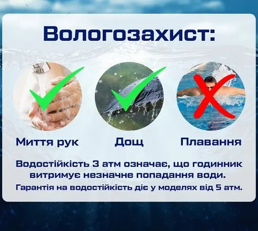 Чоловічий наручний класичний годинник Curren Pacific (Сріблястий) - фото 10