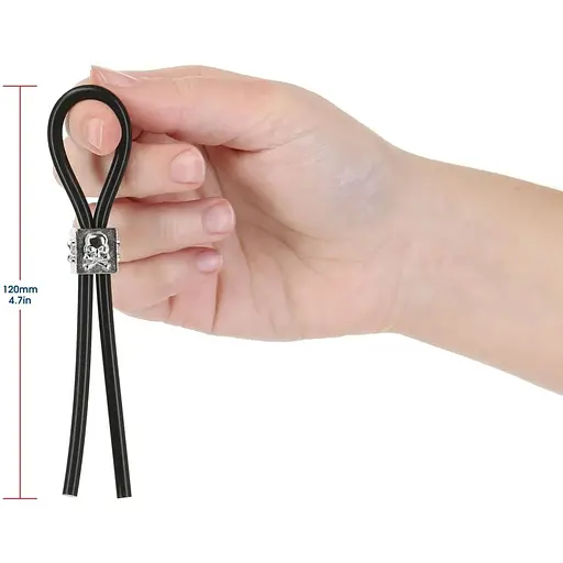 Ерекційне кільце-ласо Lux Active TeTher Adjustable silicone Cock Tie - фото 3