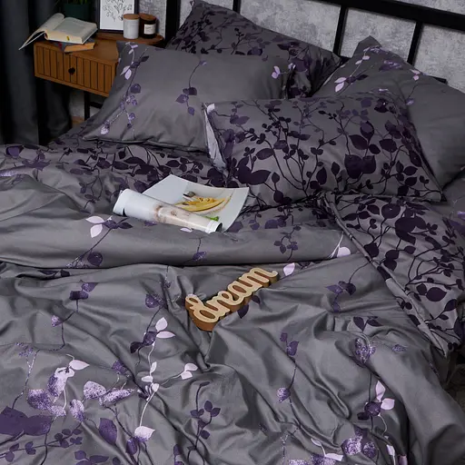 Підковдра Moon&Star Полісатин Premium Indigo Двоспальна 175x210 см - фото 4