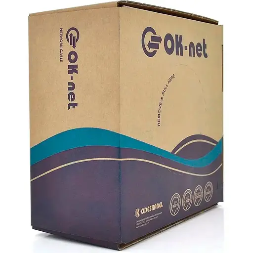 Кабель Одескабель КППЕ-ВП (100) 2x2x0,51 (F/UTP-cat.5), СU, ізоляція ПЕ, екранований, для нар. роб., 305 м