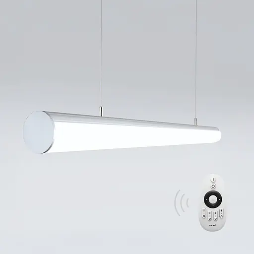 Димуємий лінійний світлодіодний світильник циліндричний X-LED 70Вт (1425х60х60) - фото 1