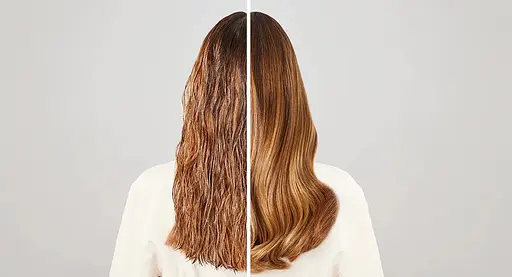 Фен Rowenta-щетка Reverso Dry&Brush 2в1, 1200Вт, 3 режима, ионизация, холодный обдув, насадок-2, керамика, бело-золотистый - фото 5