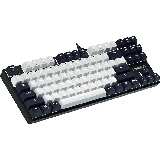 Клавиатура GamePro Genesis Metallic Outemu Red Swithes USB Black (MK110B) [152666] - фото 2