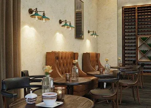 Настінне латунне бра двійне, PikArt арт. 1105 коричневий - фото 2