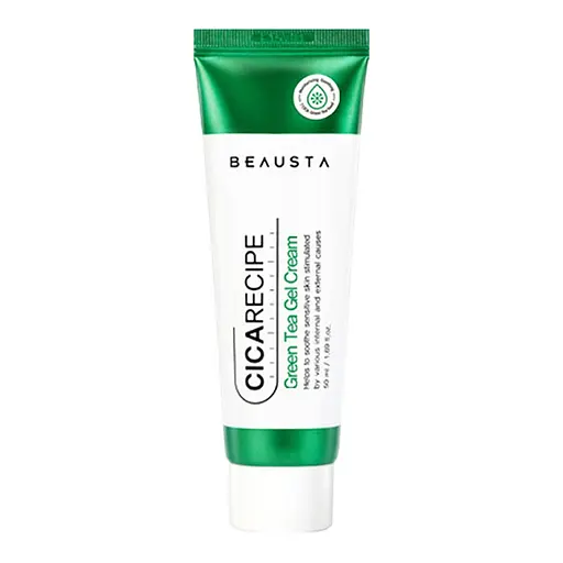 Крем-гель для лица Green Tea Active Gel Cream BEAUSTA 50 мл - фото 1