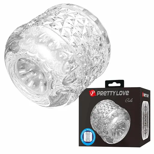 Мастурбатор Pretty Love Cole (прозорий) - фото 7