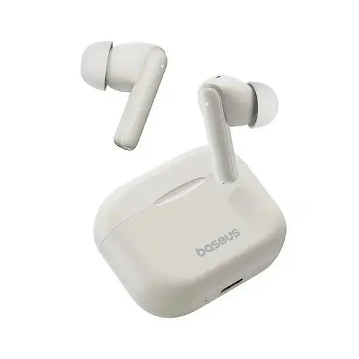 Бездротові навушники Baseus Bowie E17 True Wireless Bluetooth Earphones, ENC, TWS, BT5.3, 35mAh, 430mAh, 6h, White A00072200223-Z1 - фото 2