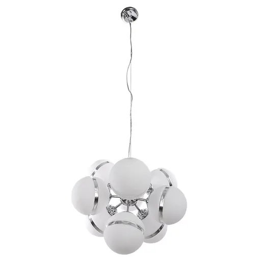 Люстра Brille молекула подвесная E27 60W CH (BL-293S/9)