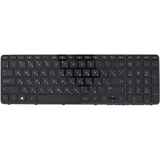 Клавиатура для ноутбука HP ProBook 350 G1/355 G2/Black Ru с рамкой (A2051)