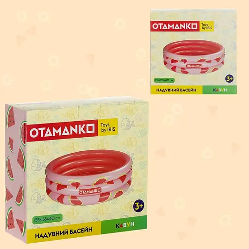 Надувний басейн Otamanko Кавун 155х40 см - фото 4