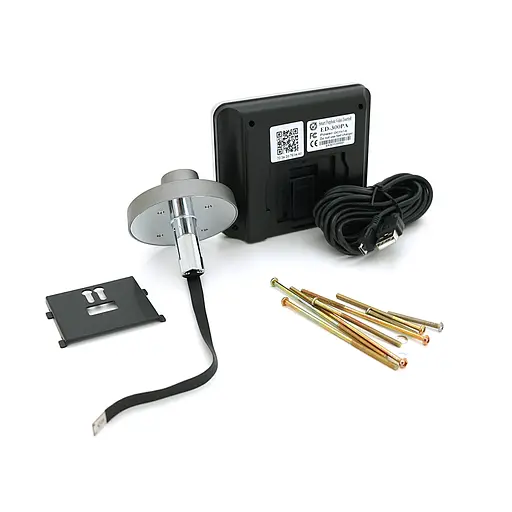 WiFi відеодомофон Yoso EYE1MPM43 з дисплеєм, пам'яттю та дзвінком на батареях (віддалений перегляд APP Tuya smart) - фото 5