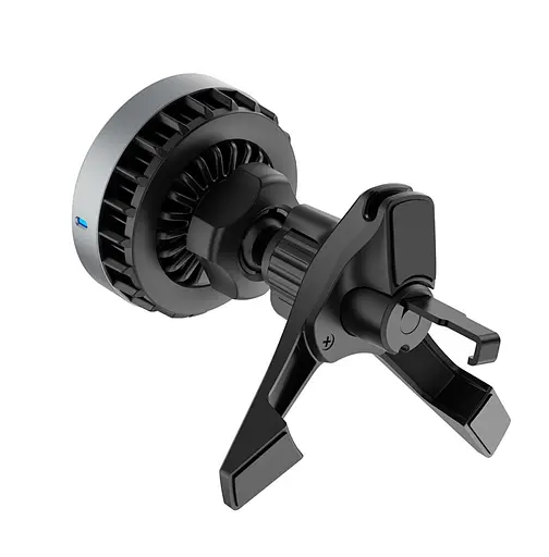 Холдер Wiwu CH-319 Qi2.0 Car Wireless Charger Чорний - фото 3