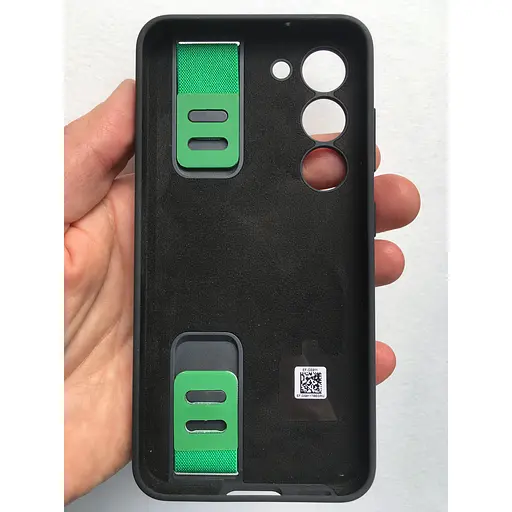 Оригнальний силіконовий чохол Samsung Silicone Grip Cover для Samsung Galaxy S23 EF-GS911TBEGRU Black - фото 14