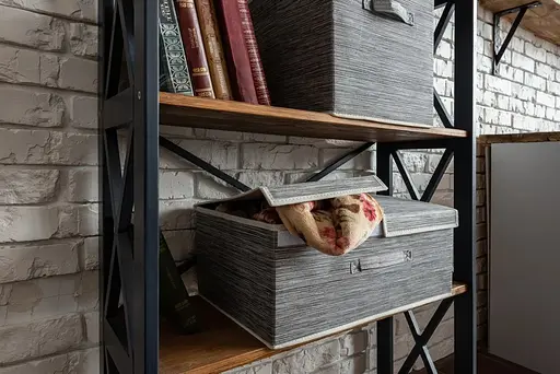 Короб складний Handy Home, з двома кришками, 50x30x20 см, сірий (ASH-05) - фото 3