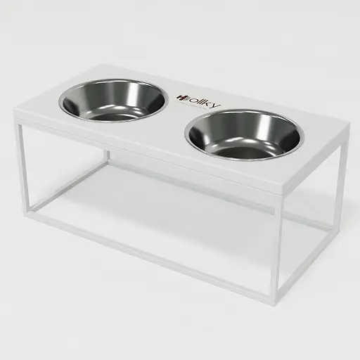 Hollky Base XL20 — миски на підставці для великих собак (2 × 1,8 л) - фото 2