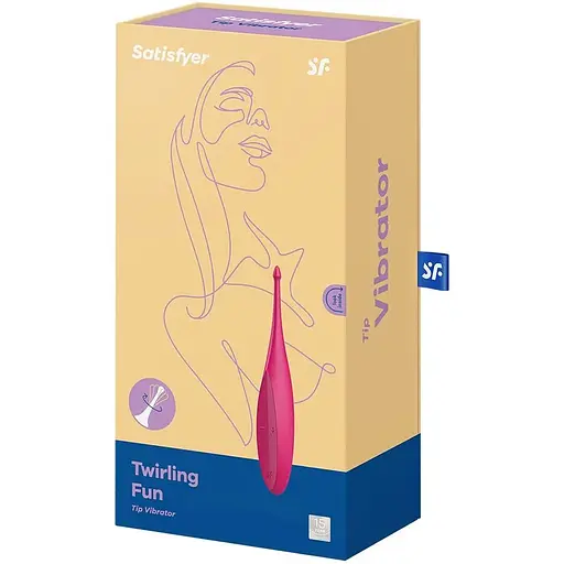 Вібратор для клітора Satisfyer Twirling Fun Magenta - фото 4