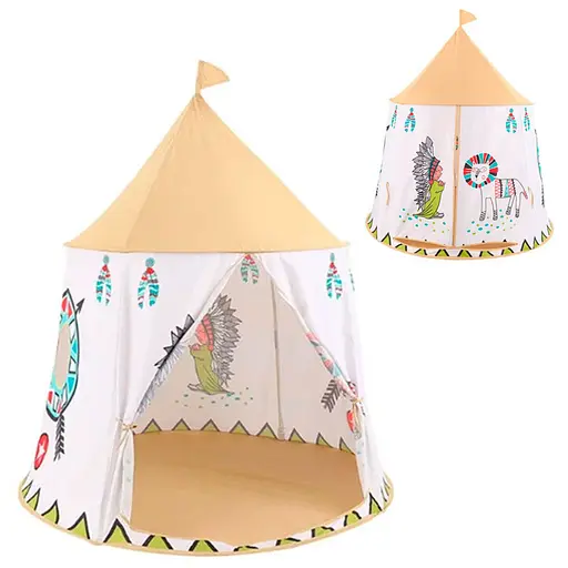 Детская палатка "Домик" MR 1314, 116 х 116 х 123 см, каркасная, 2 окна