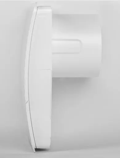 Вентилятор бытовой вытяжной Vents 100 ДЛ с термоактуатором Белый 30412 - фото 2