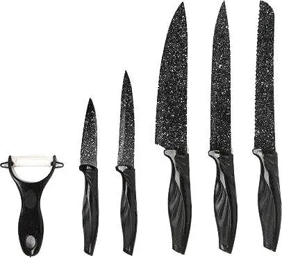 Набор ножей для кухни с керамическим покрытием кухонные ножи - фото 1