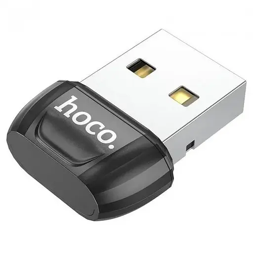 Адаптер Bluetooth Hoco Wireless Adaptors UA18 Чорний - фото 1