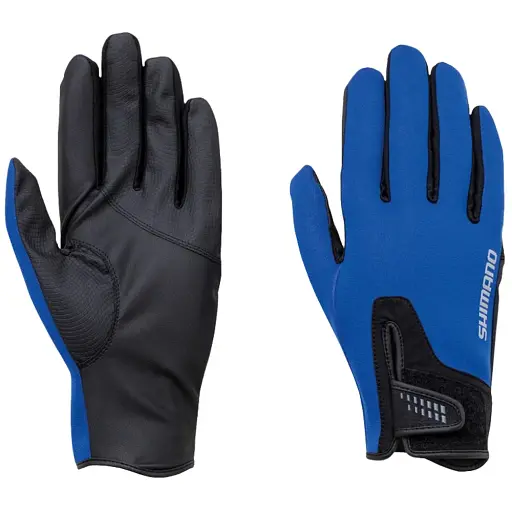 Рукавички Shimano Pearl Fit Full Cover Gloves M Blue - фото 1