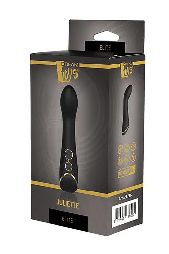 Вібратор для точки G Dreamtoys Juliete Elite 15 см чорний - фото 4