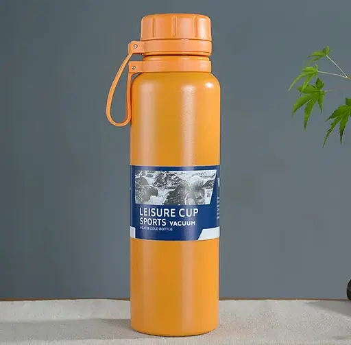 Термос Condor olDBro Stainless Steel Insulation Outdoor оранжевый 800 мл - фото 6