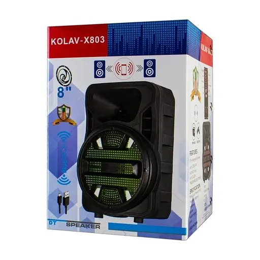 Портативна акустика Kolav-X803 - фото 4