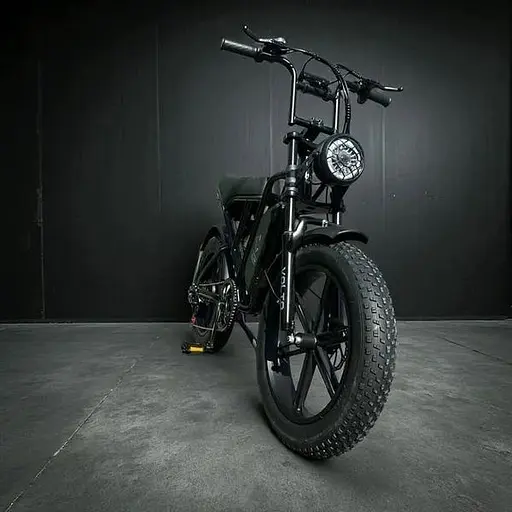 Электровелосипед Volto Vortex 22" фетбайк 1000W 48V 19Ah PAS система черный - фото 2