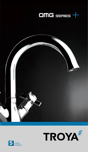 Змішувач для кухні TROYA QMG4-A621 двовентильний 30412 - фото 5