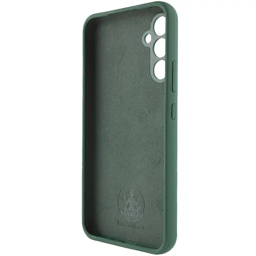 Чехол Lakshmi Silicone Cover Full Camera AAA для Samsung Galaxy S24+ Зеленый/Cyprus Green - фото 4