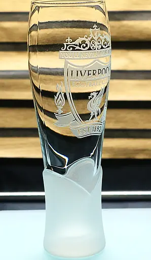Крафтовий келих 440 мл Ліверпуль з гравіюванням  Скляний келих для фаната ФК Liverpool  Подарунок вболівальнику - фото 2