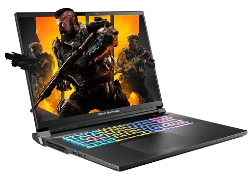 Ноутбук Dream Machines 18 RX5090-18 UHD+/Intel U9-275HX/32GB/2TB/RTX 5090 24GB/DOS/Black (RX5090-18UA29) - фото 3