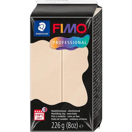 Пластика  Fimo Professional бежева 226 г   - фото 1
